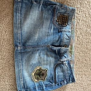 Guess jean skirt size 30